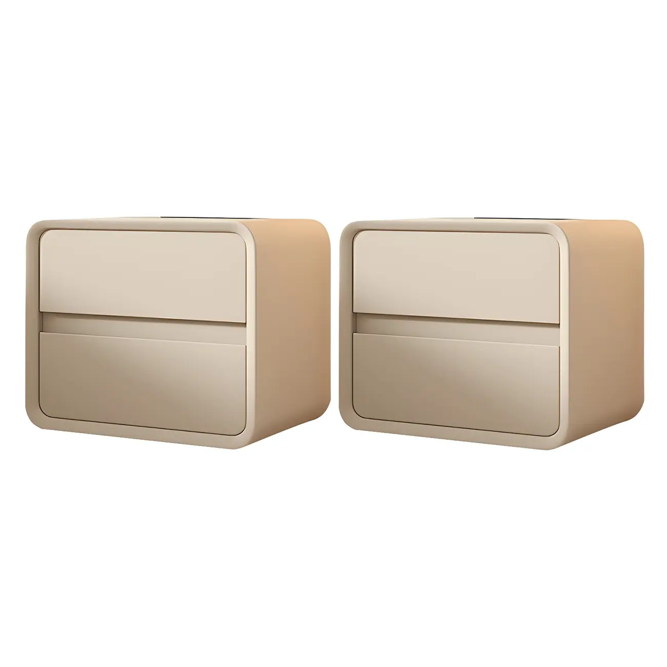 Scandinavian Wood Narrow Bedside Cabinet