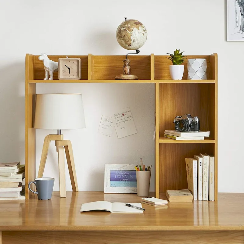 The Classic - Desk Bookshelf - Beech (Natural Wood)