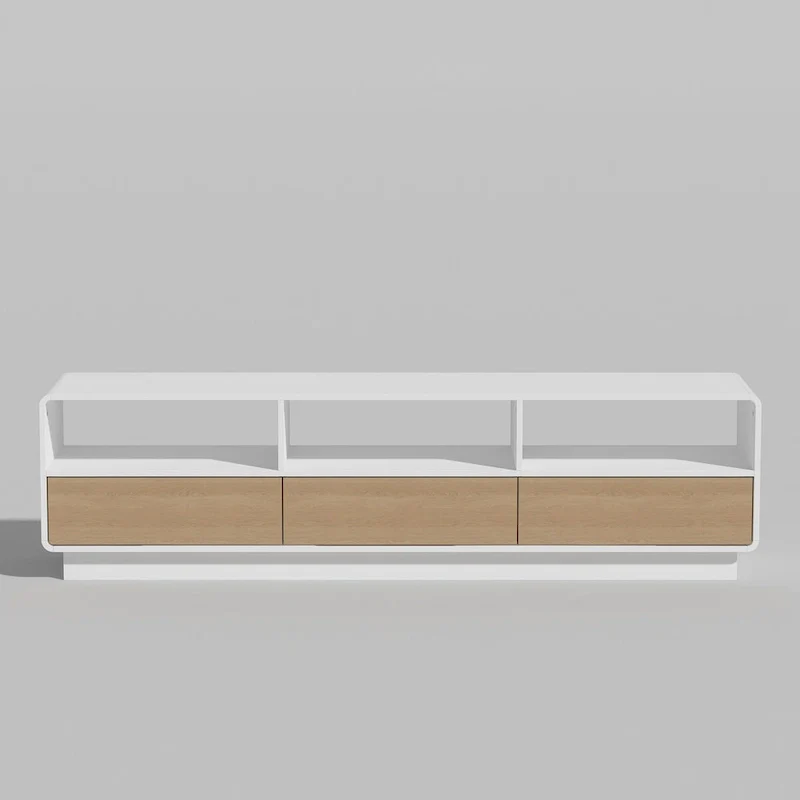 Innovative Rebound Drawer TV Stand: A Fusion of Function & Style - 70.9