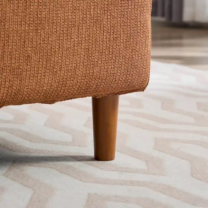 Double-Sided Upholstered Chaise Lounge - Seats 2