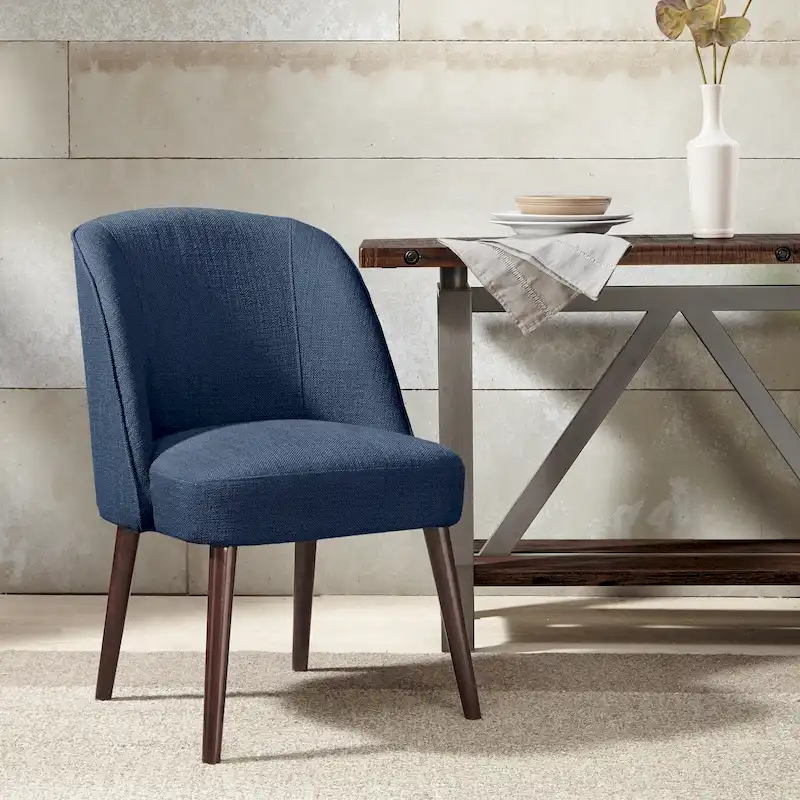 Madison Park Larkin Rounded Back Dining Chair - 22.25w x 24.5d x 34.6h