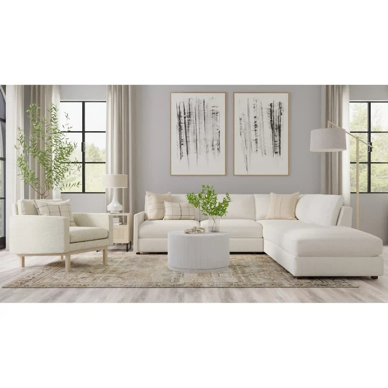 Krissa 30  Round Mango Wood Coffee Table