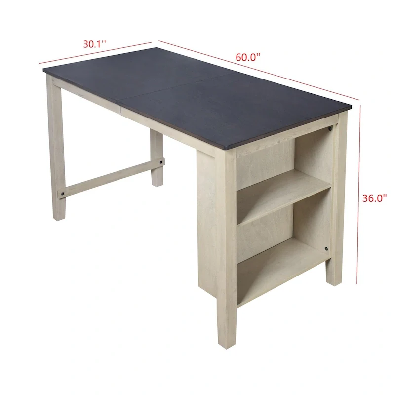 5-piece Counter Height Dining Table and Chair