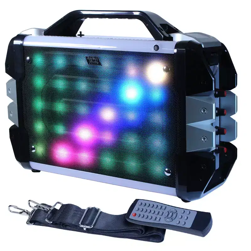 TOPTECH KIK-6 4 Portable Bluetooth Speaker with LED Lights & TWS Sound