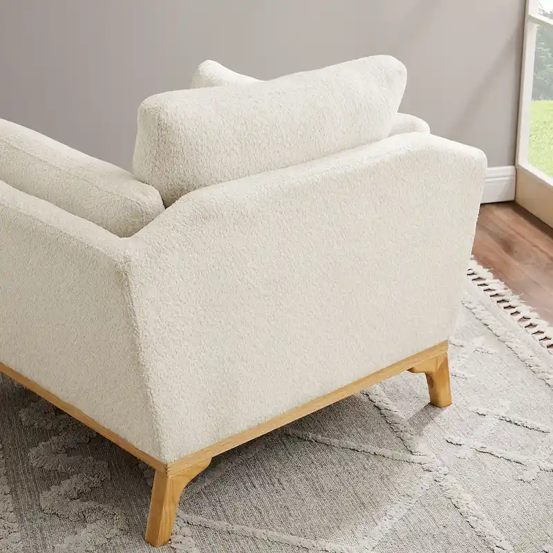 VANOMi 41.7  Modern Flared Arm Accent Chair