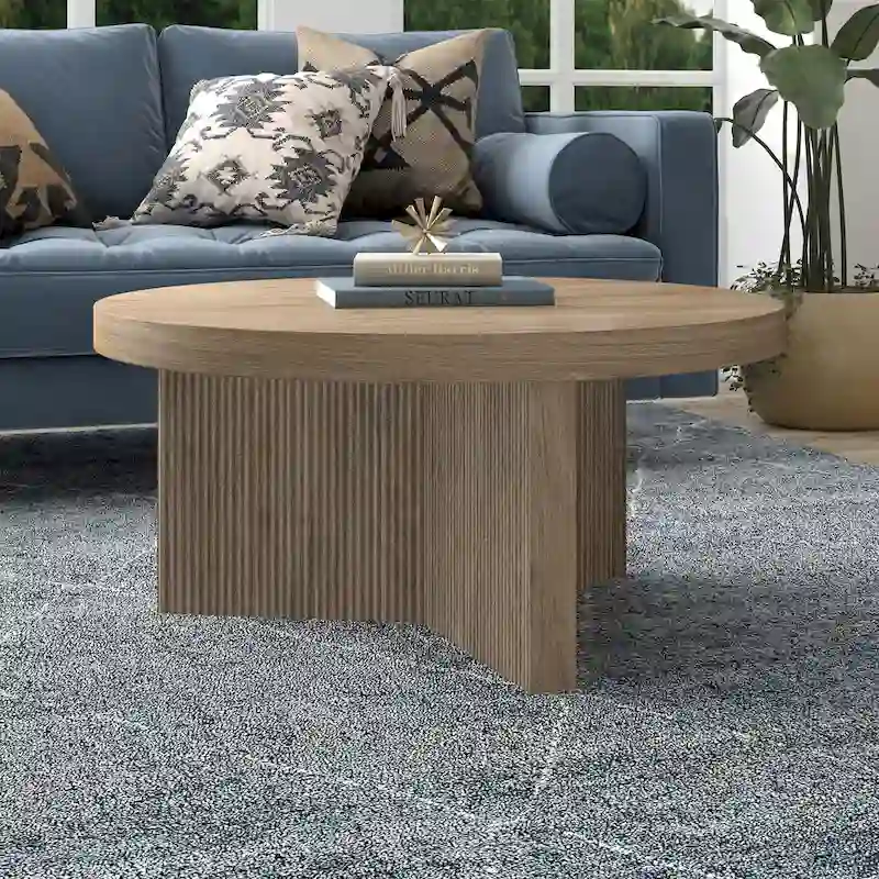 32 Wide Round Coffee Table
