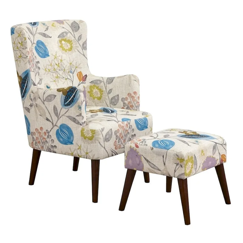 angelo:HOME Jane Chair and Ottoman Set