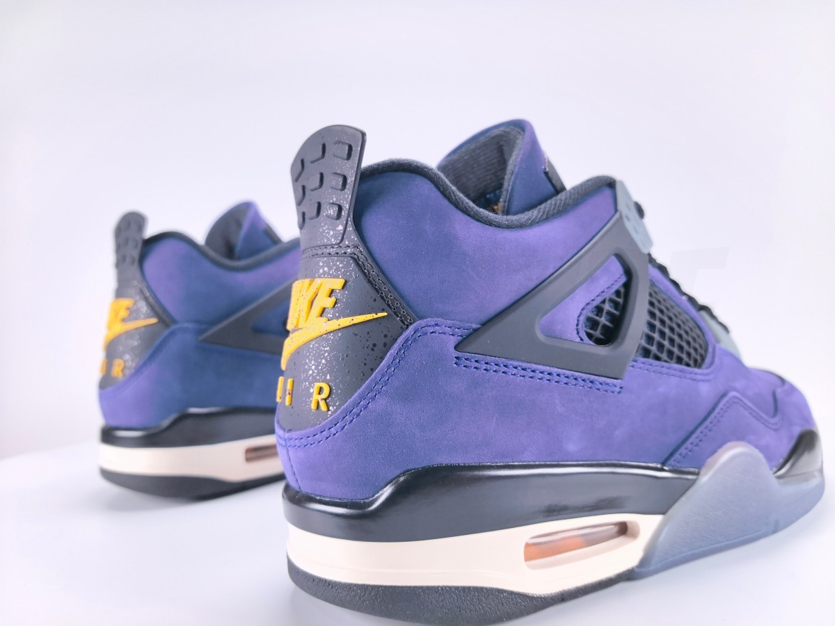 Air Jordan 4 Retro Lakers Imperial Purple - Aktrende