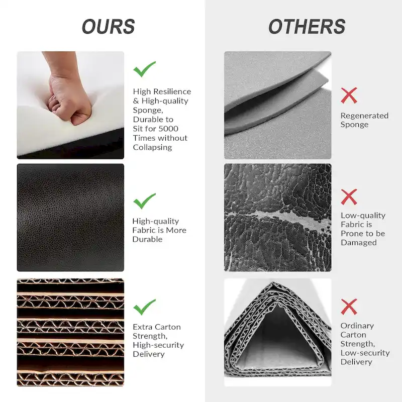 Leopold Modern Genuine Leather Swivel Rocking Manual Recliner Chair with Wooden Arm Accents by HULALA HOME