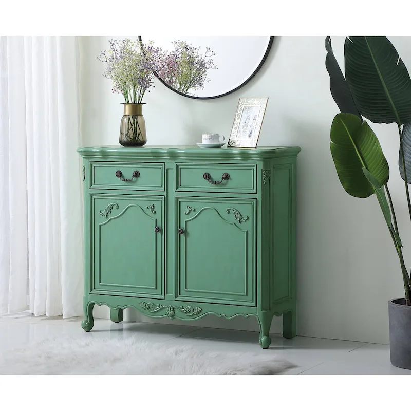 Double Drawer Accent Chest