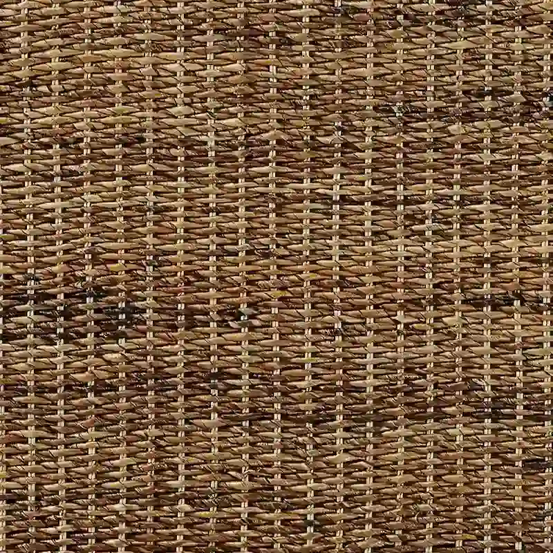 Queen Rattan Bed - Natural Banana Leaf with Arched Headboard