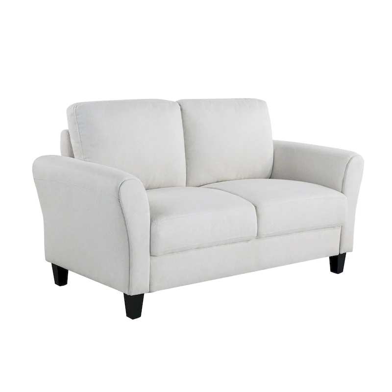 iLounge Waverly Microfiber Loveseat