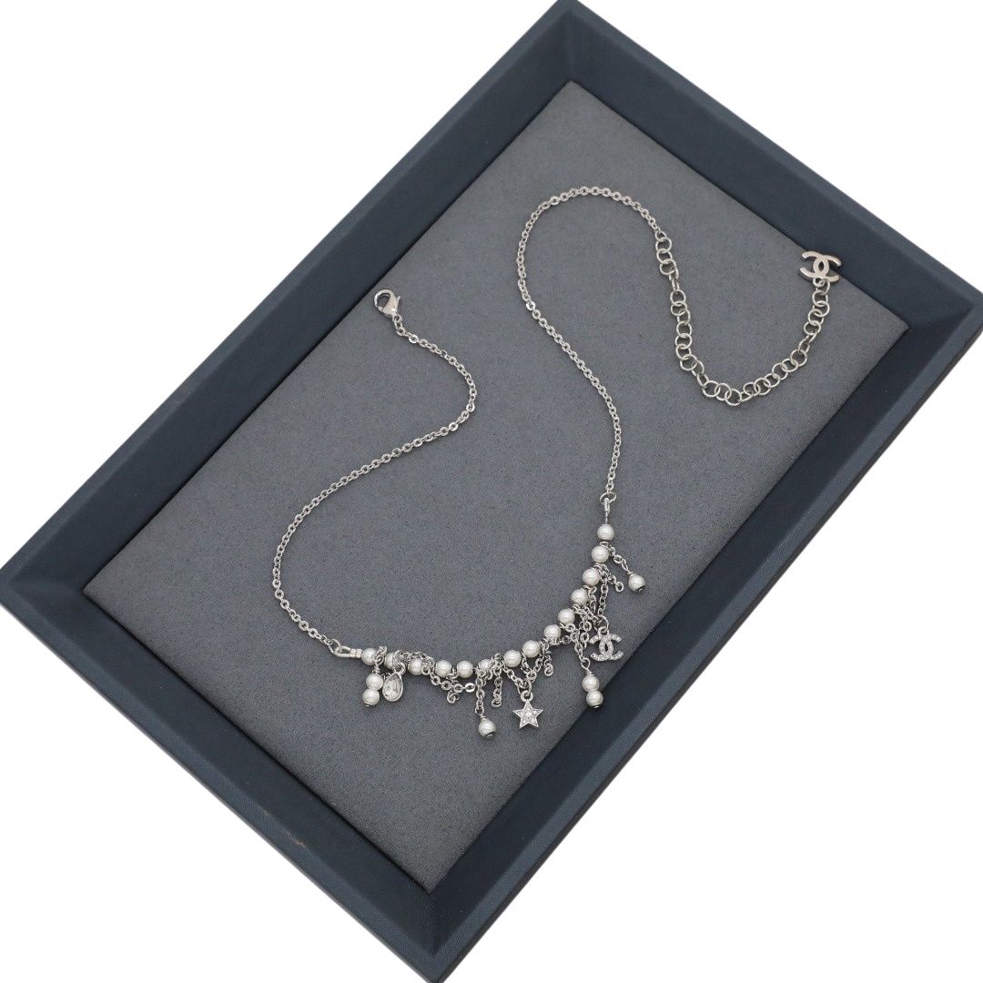 CCN532 Chanel charms necklace - ccjewelryacc