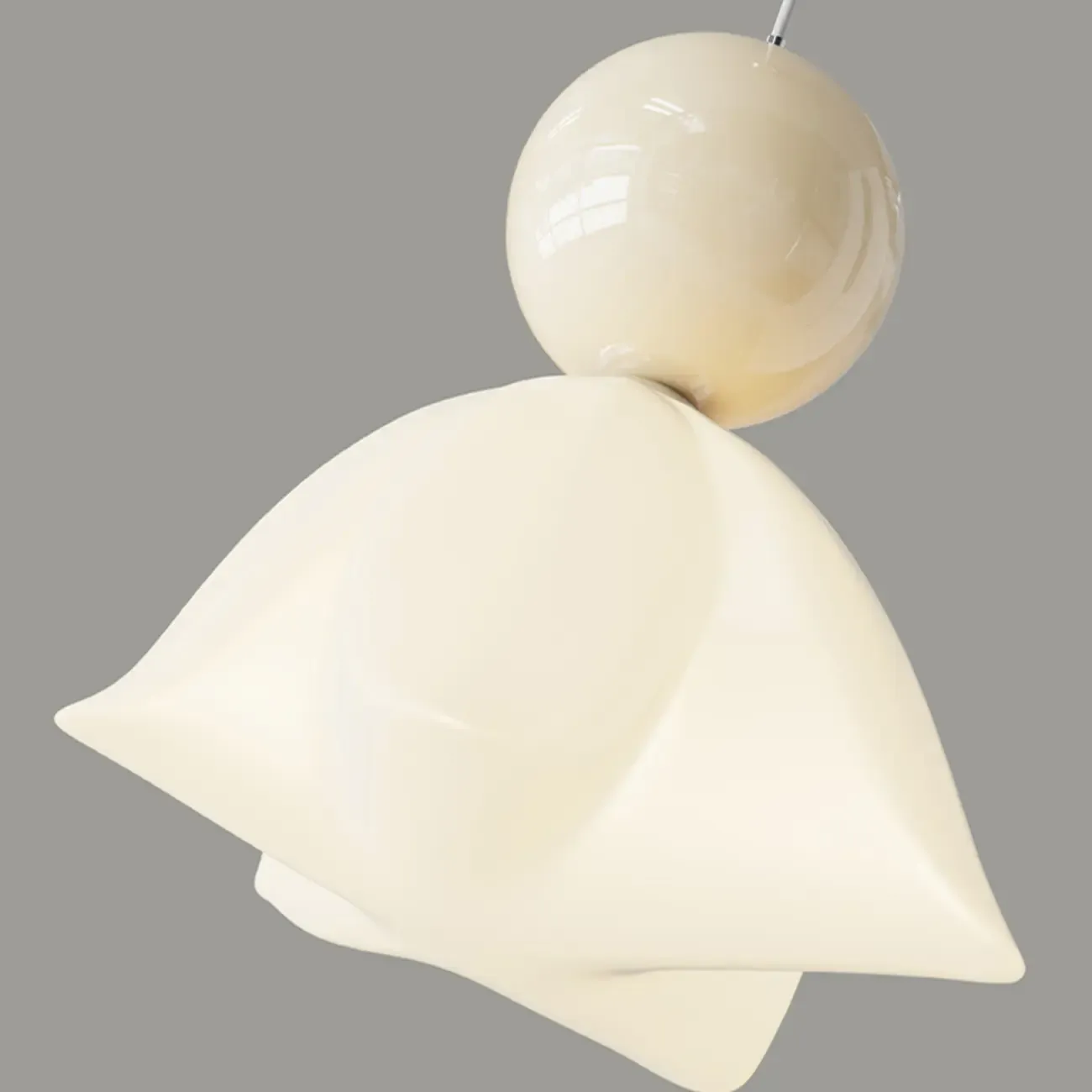 3-Light Modern Chrome Plastic Island Pendant Light