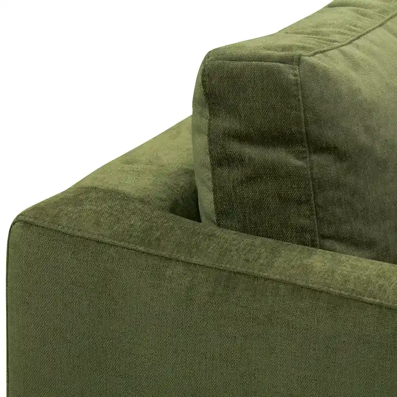 Poly & Bark Napa Fabric Lounge Chair