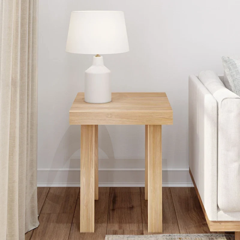 Plank and Beam Classic Square Side Table - 20.25