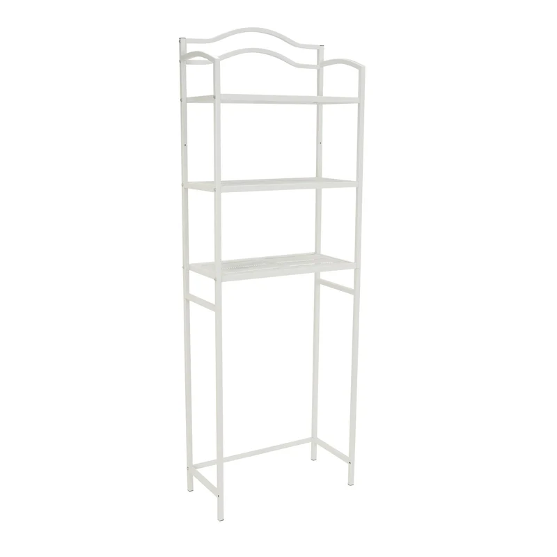 Household Essentials 3-Tier Metal Over the Toilet Bathroom Storage Shelf - 11.6L x 23.5W x 65.5H