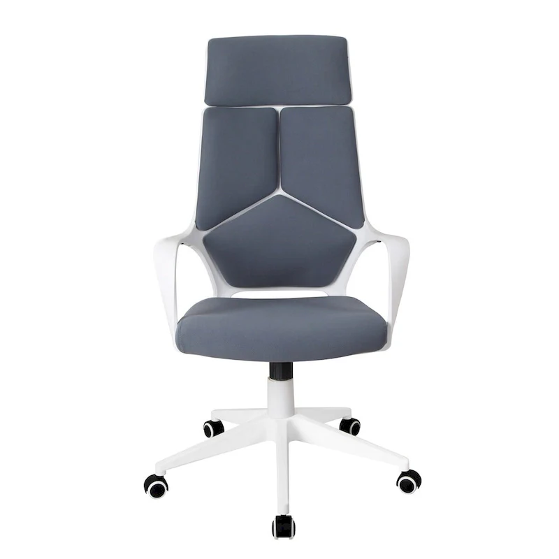 Modern Studio Office Chair,High quality and durable, Grey/White