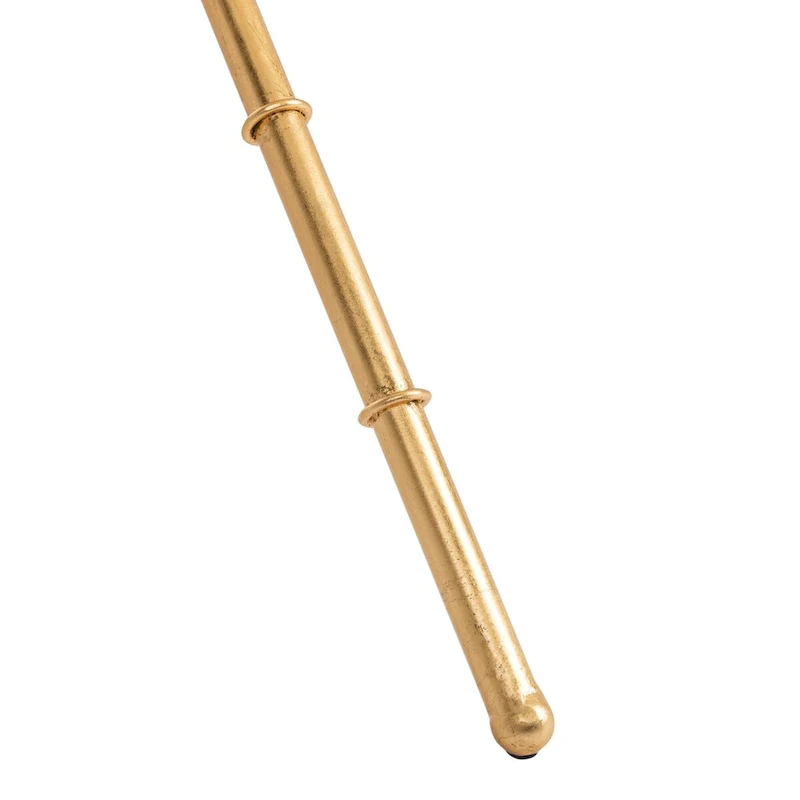 SAFAVIEH Treasures Jocelyn Bronze-Ish Silver/ Glass Top Accent Table - 37.4 x 19.7 x 17