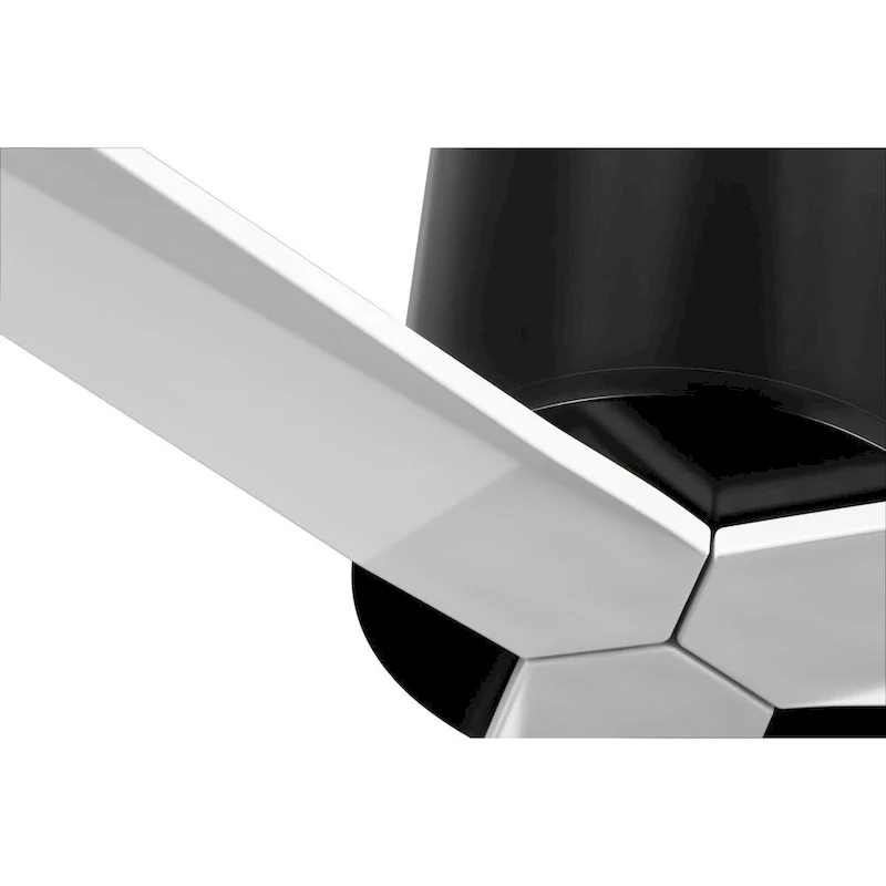 Paso Collection 60-in Three-Blade Black Luxe Industrial Ceiling Fan with 3 Speed Remote Control - 60 in x 60 in x 15.5 in