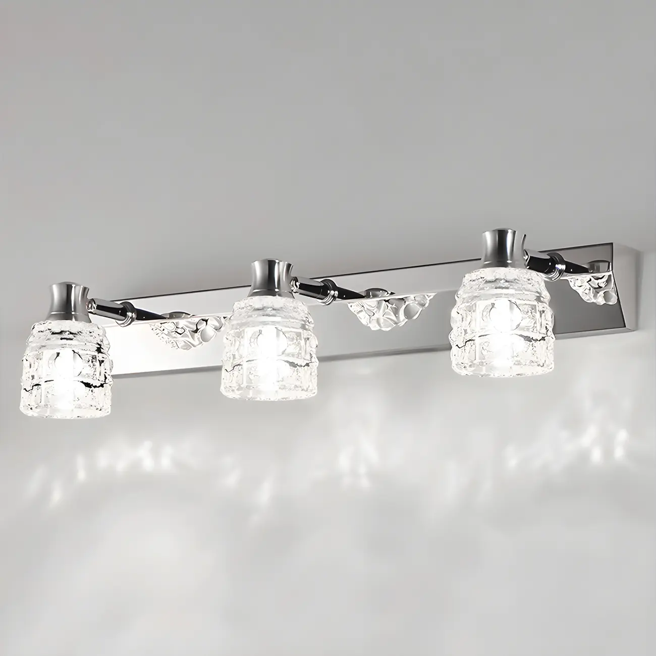 Crystal Retro Vanity Light Elegance for Bathroom Wall
