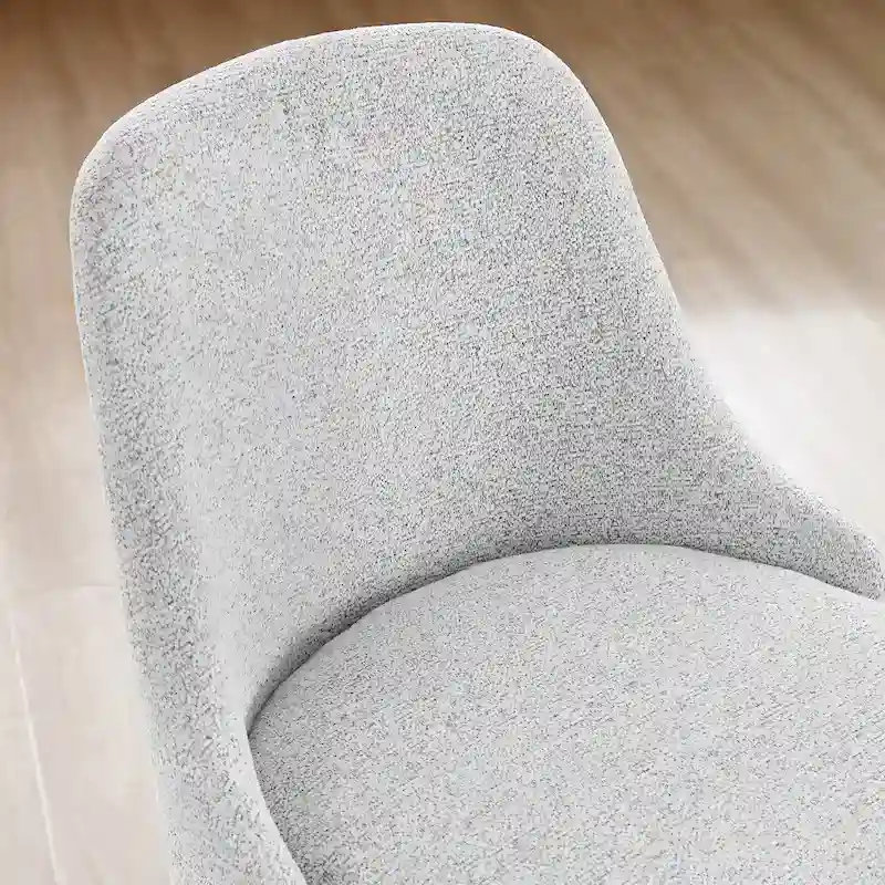 Art Leon Set of 2 Upholstered Counter Height Swivel Barstool