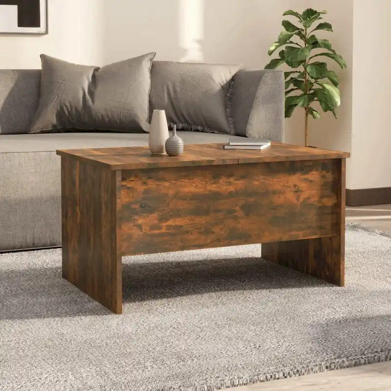 vidaXL Coffee Table Lift Top End Table Accent Side Sofa Table Engineered Wood - 31.5 x 19.7 x 16.7