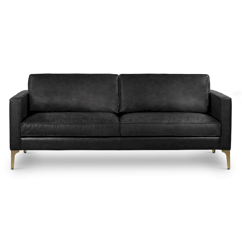 Mateo 82.5  Sofa - Full Grain Genuine Italian Leather