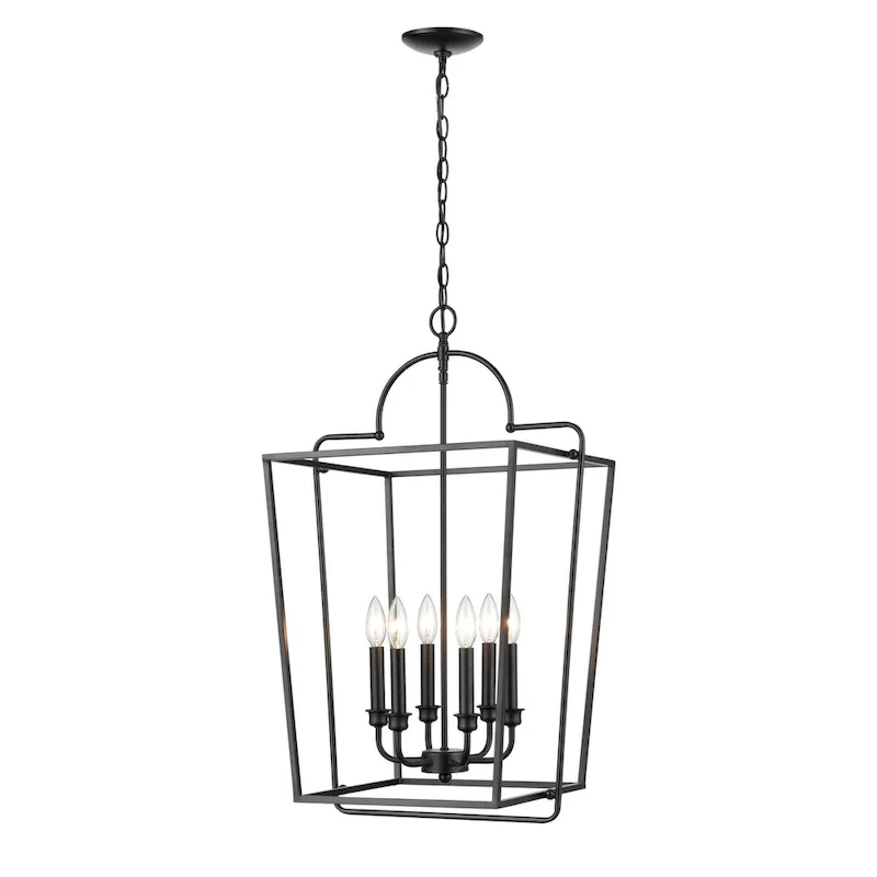 Metal 6 Light Pendant light
