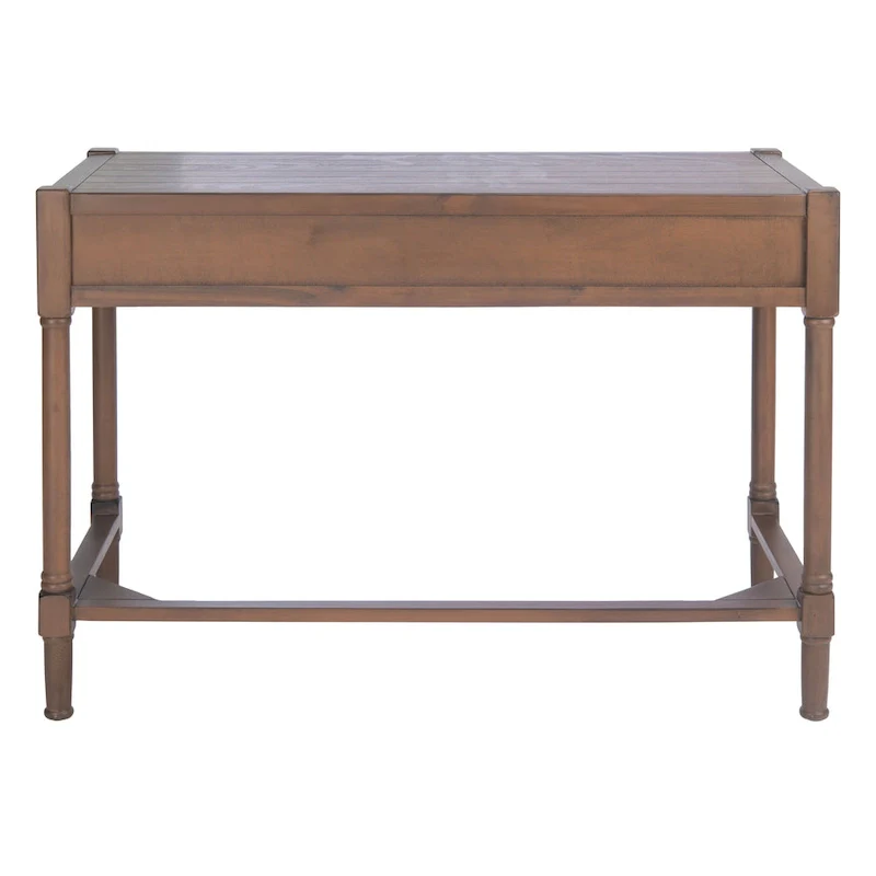Zennure White Washed Grey Writing Desk