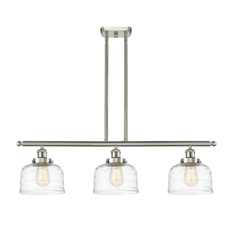 Innovations Lighting Bell - 3 Light 36  Island Light - 12  Shade