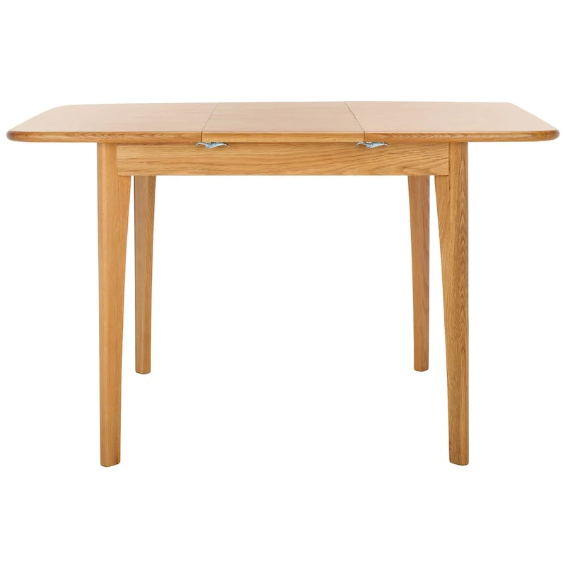 SAFAVIEH Couture Jeanick Extendable Dining Table - 50 W x 50 D x 30 H - 50Wx50Dx30H
