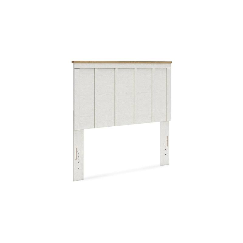 Signature Design by Ashley Linnocreek White/Brown Panel Headboard