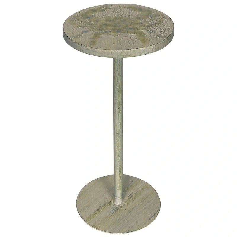 Small Coastal Round Drink Table