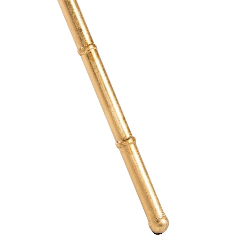 SAFAVIEH Treasures Jocelyn Bronze-Ish Silver/ Glass Top Accent Table - 37.4 x 19.7 x 17