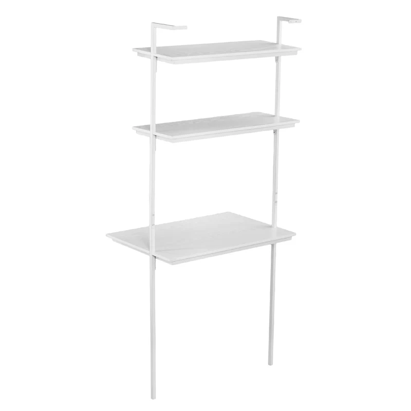 SEI Furniture Haeloen Wall Mount Desk - White