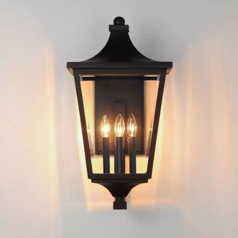 Maxim Lighting Sutton Place Vx 3 - Light Wall Light in Black