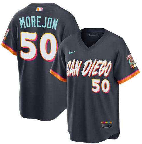 Adrian Morejon San Diego Padres City Connect Stadium Jersey