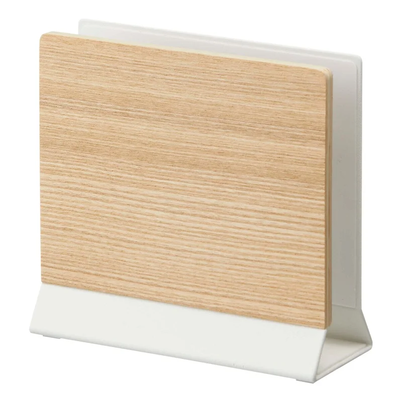 Yamazaki Home Slim Laptop Stand, Steel and Wood - L 2.44 x W 6.3 x H 5.91 inches