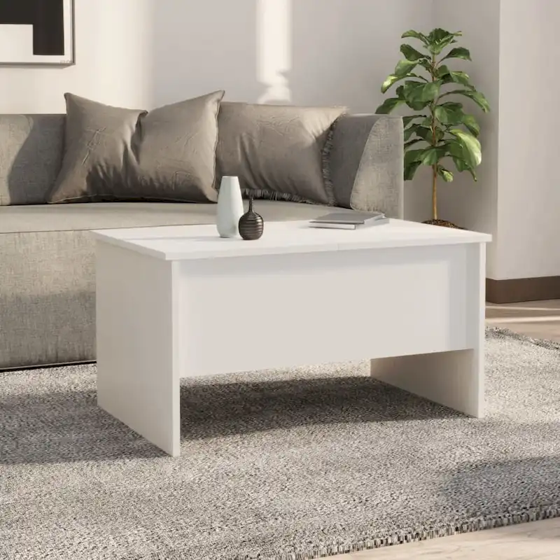 vidaXL Coffee Table Lift Top End Table Accent Side Sofa Table Engineered Wood - 31.5 x 19.7 x 16.7
