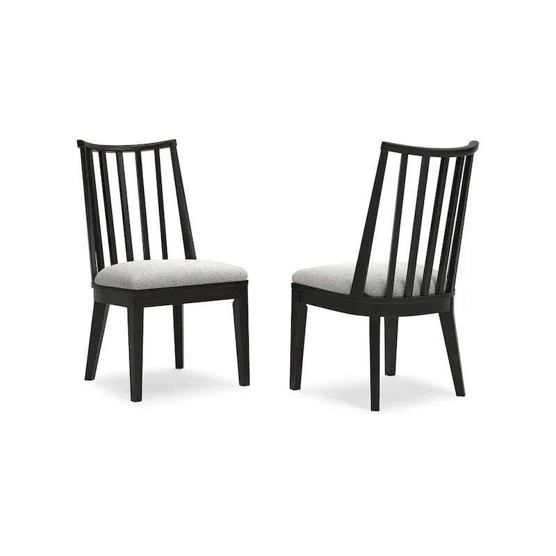 Galliden Black Dining Chair