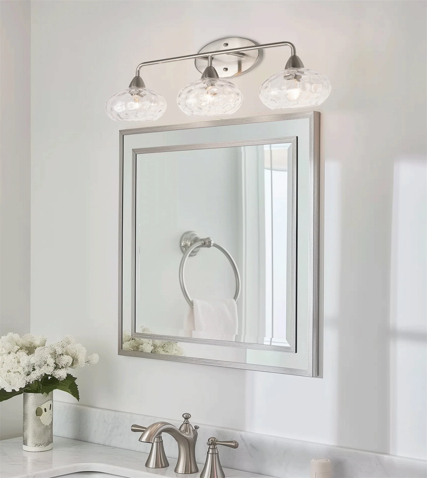 Marina 26 Modern 3-Light Vanity / Bathroom Light