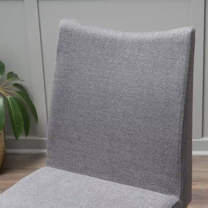 Dimitri Mid-Century Fabric Dining Chair (Set of 2) by Christopher Knight Home