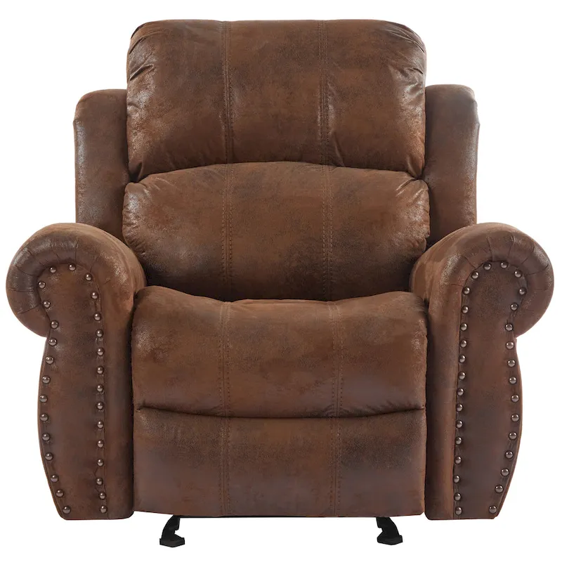 Charlie Bonded Leather Glider Recliner