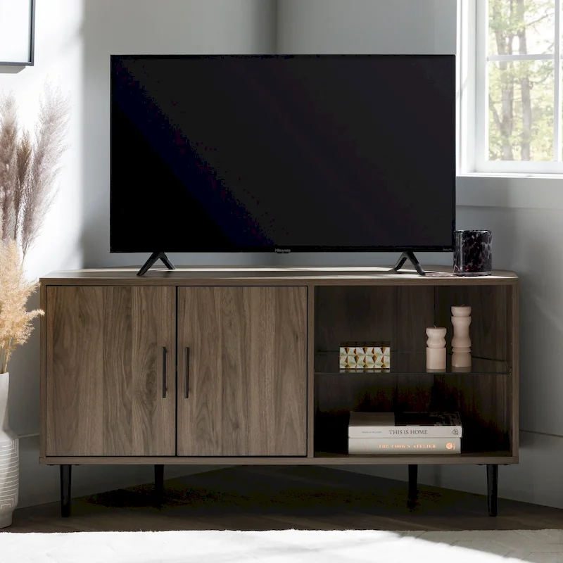 Esbo 48-inch Corner TV Stand