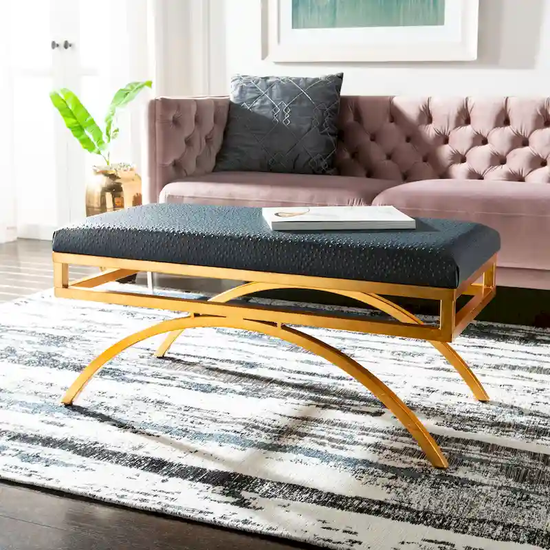 Belinda Modern Glam Arc Bench
