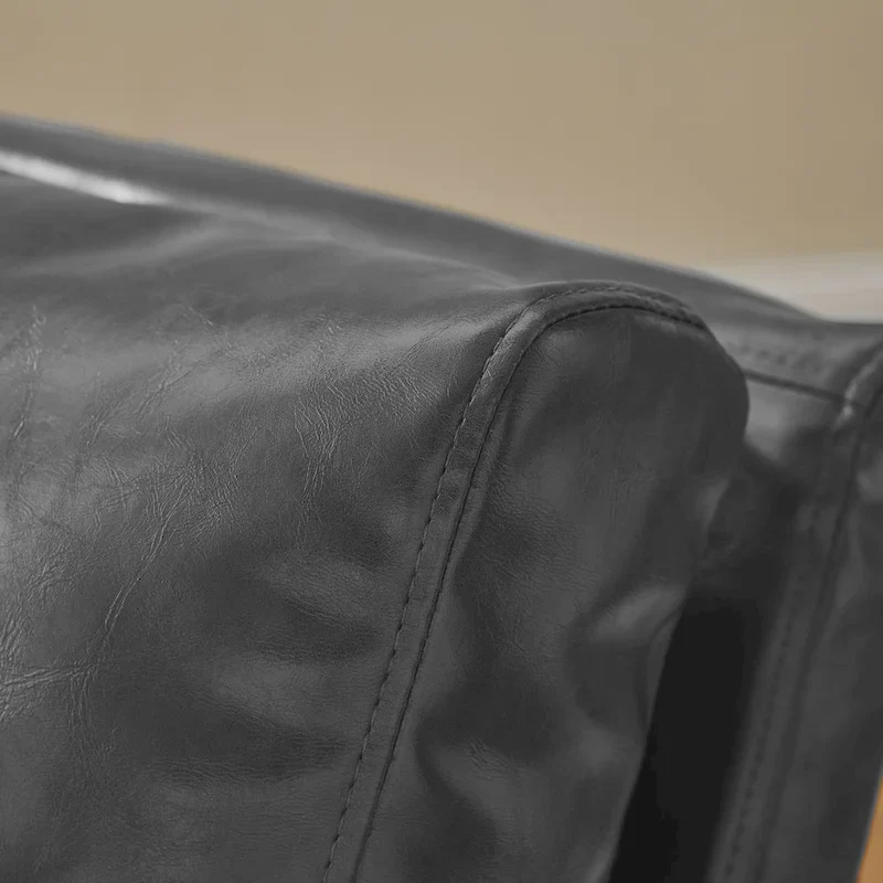 Art Leon Modern PU Leather Upholstered Arm Chair with Steel Frame