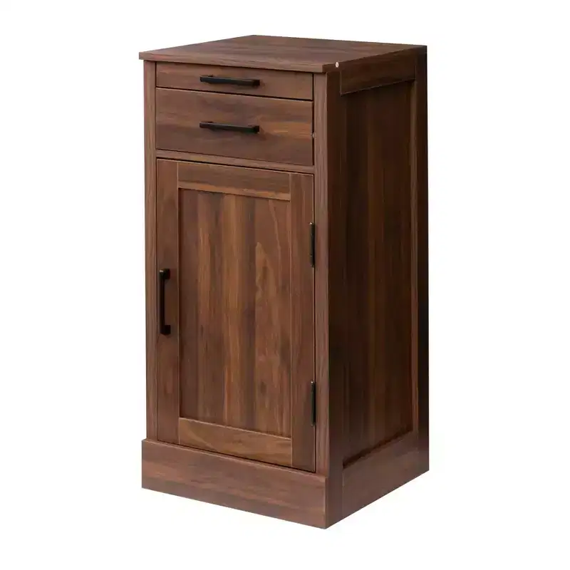 CLIHOME Modular Wine Bar Storage Cabinet Buffet Cabinet with Hutch for Dining Room