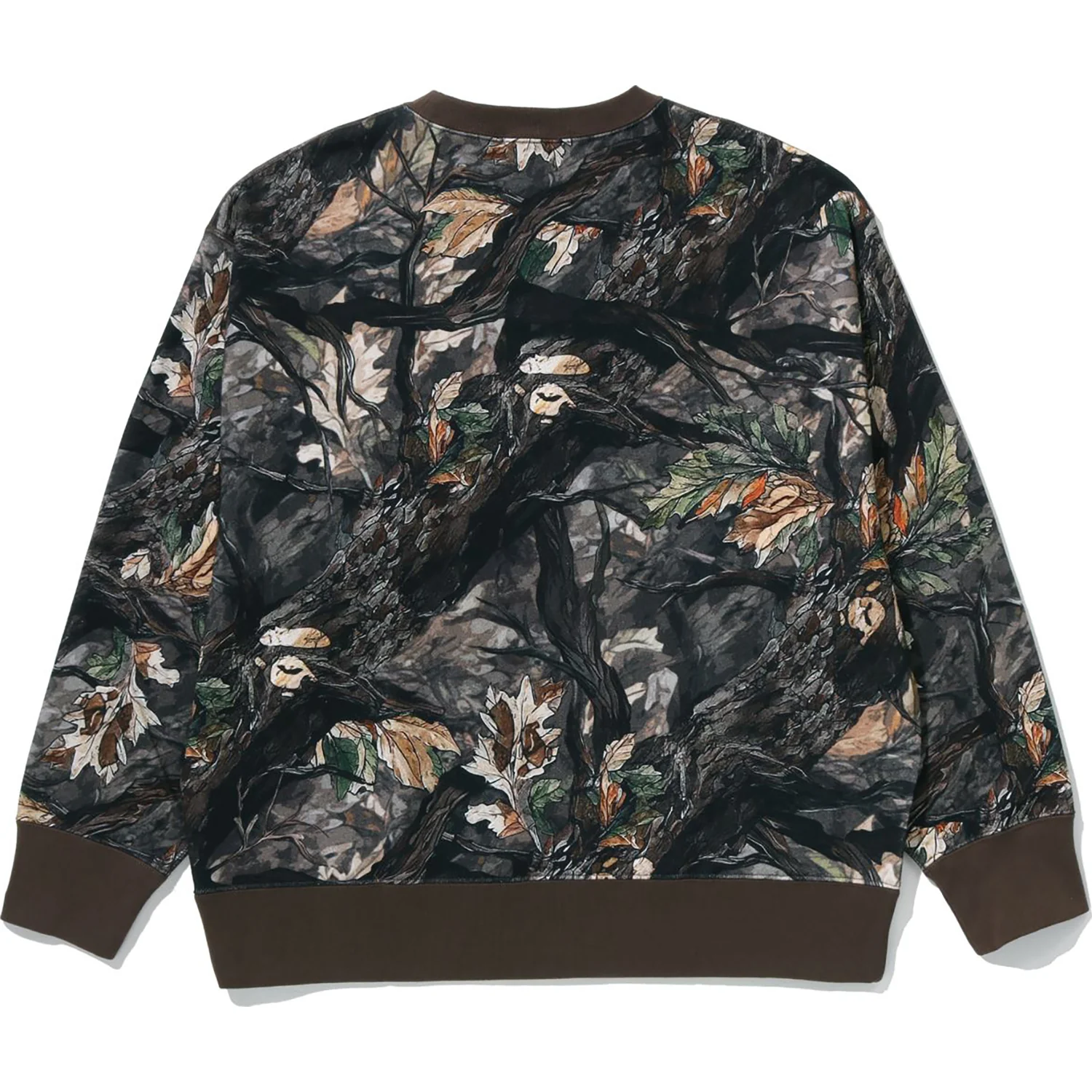 TREE EDGE CAMO COLLEGE RELAXED FIT CREWNECK MENS
