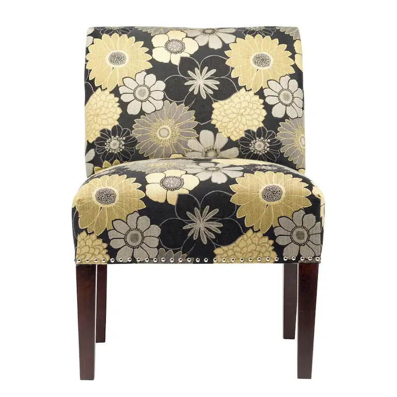 Upholstered Slipper Chair